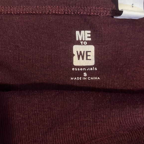 Maroon Me to We tube top from Pacsun - Picture 2 of 2
